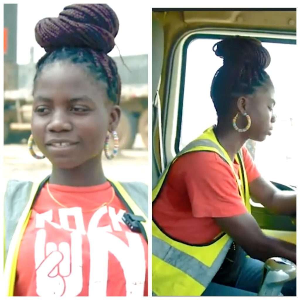 Ademola Omolade truck driver