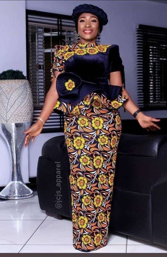 Ankara And Velvet Styles | Photos