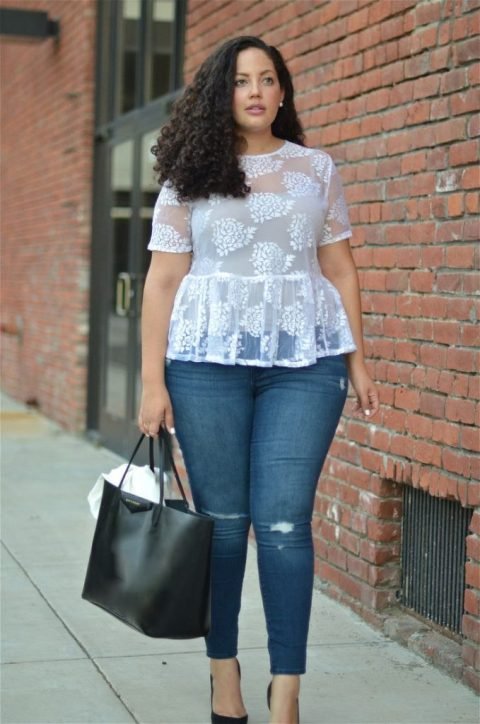 Blouses For Plus-Size Women | FabWoman