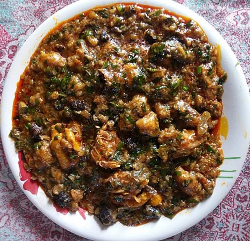 Oto Mboro (Unripe Banana Pottage) Recipe