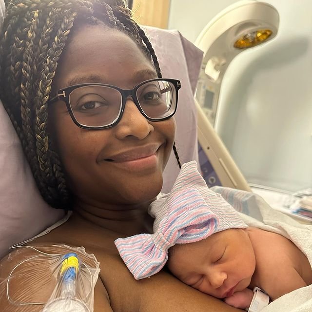 Isha Sesay Welcomes First Child At 47