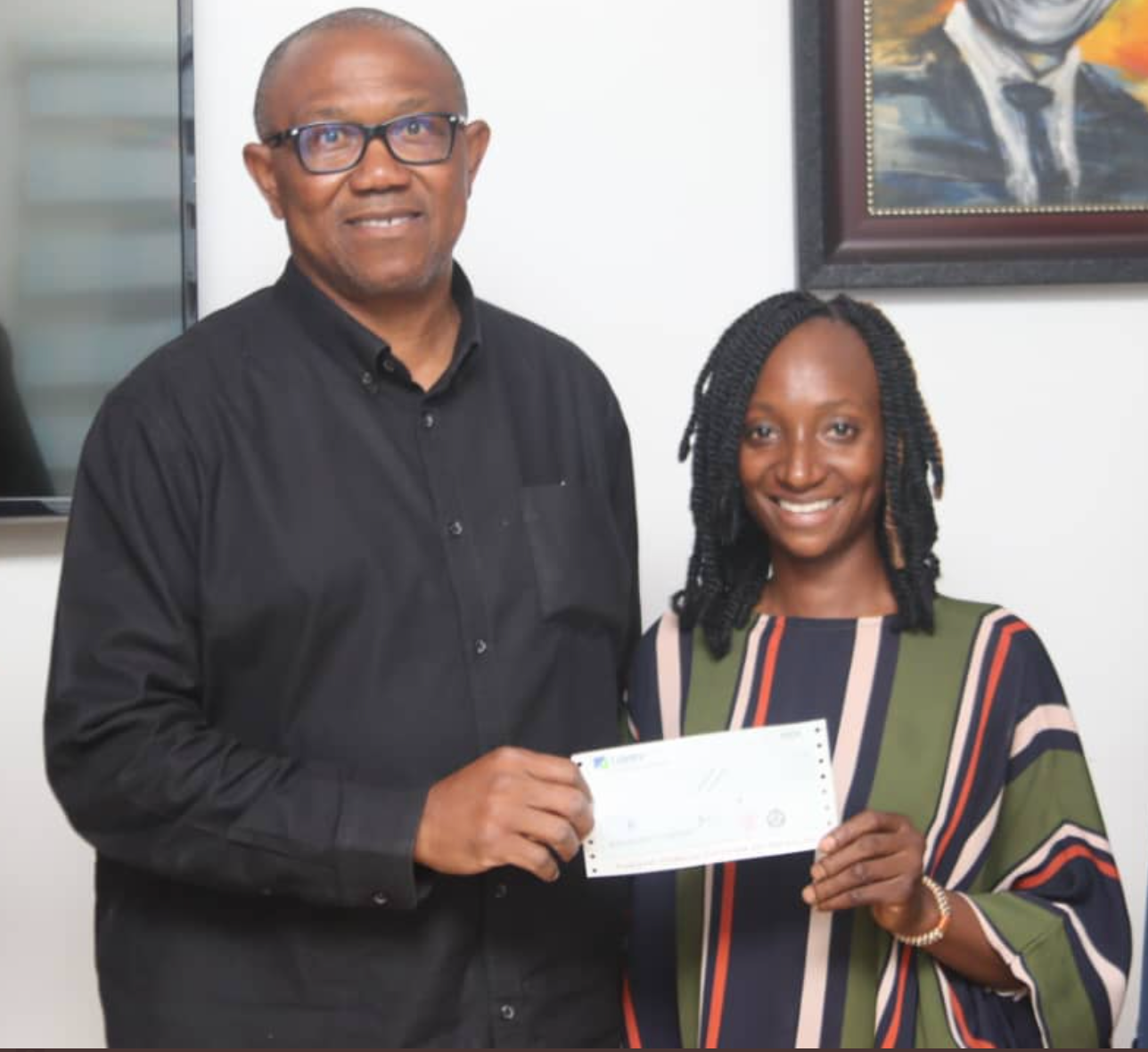 Peter Obi Fulfils Promise To Woman Who Lacked Funds For Oven