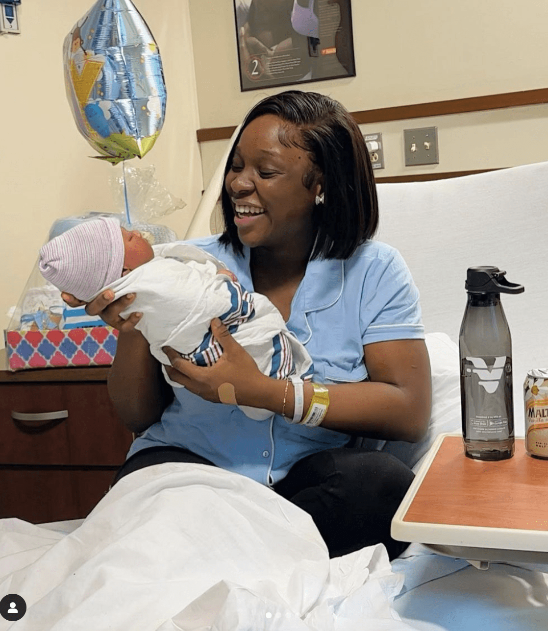 Tomike Adeoye Welcomes Baby Boy