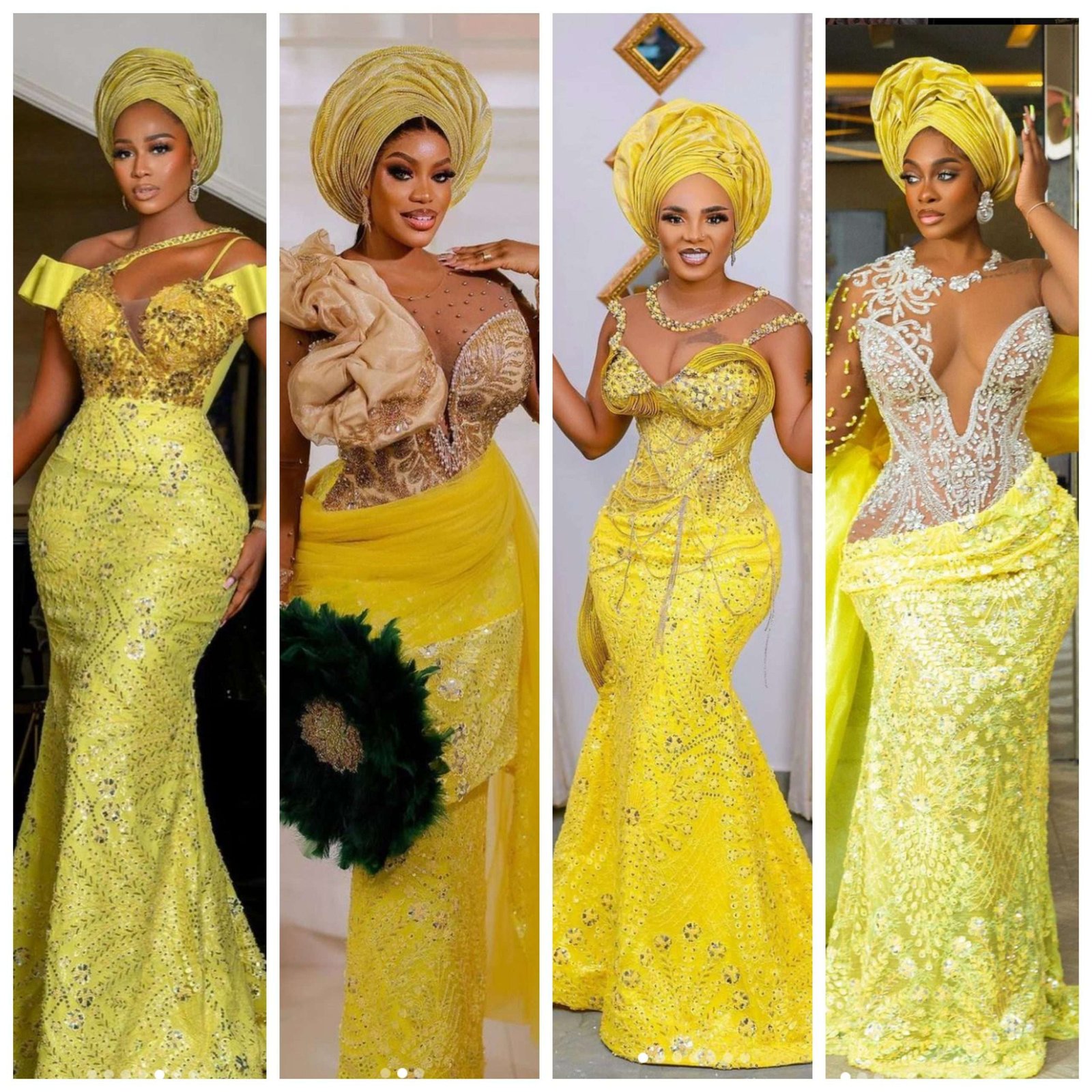 Asoebi Looks From Real Warri Pikin Vow Renewal