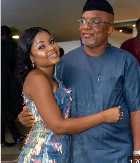 Bimbo Ademoye Celebrates Her Father On His Birthday