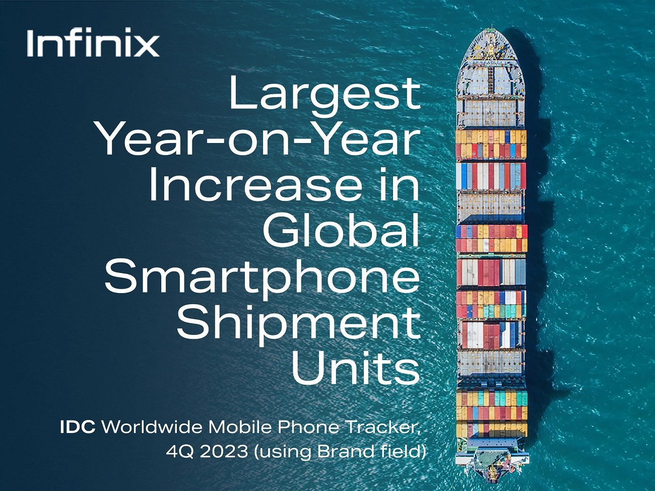 Infinix Tops Charts with Largest Year-on-Year Shipments Increase Among Global Smartphone Brands in 2023