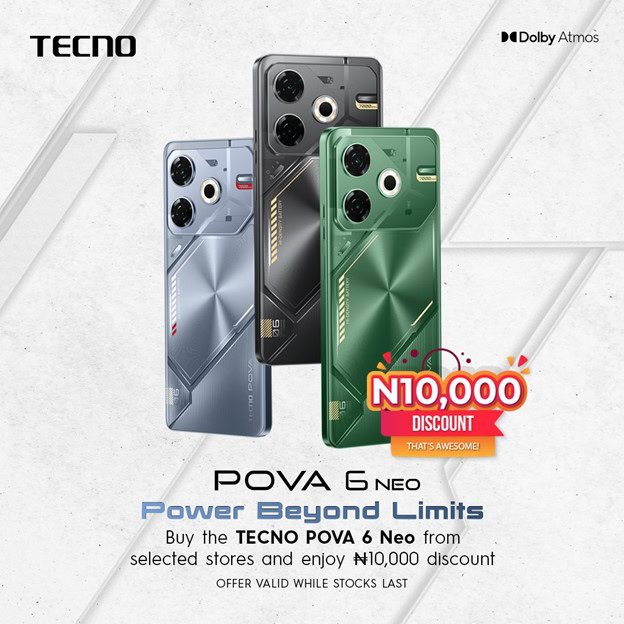 Upgrade Your Life with the TECNO POVA 6 Neo – Now with Unbeatable Offers