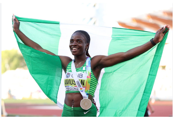 Tobi Amusan Is Nigeria’s Flag-Bearer For Paris Olympics