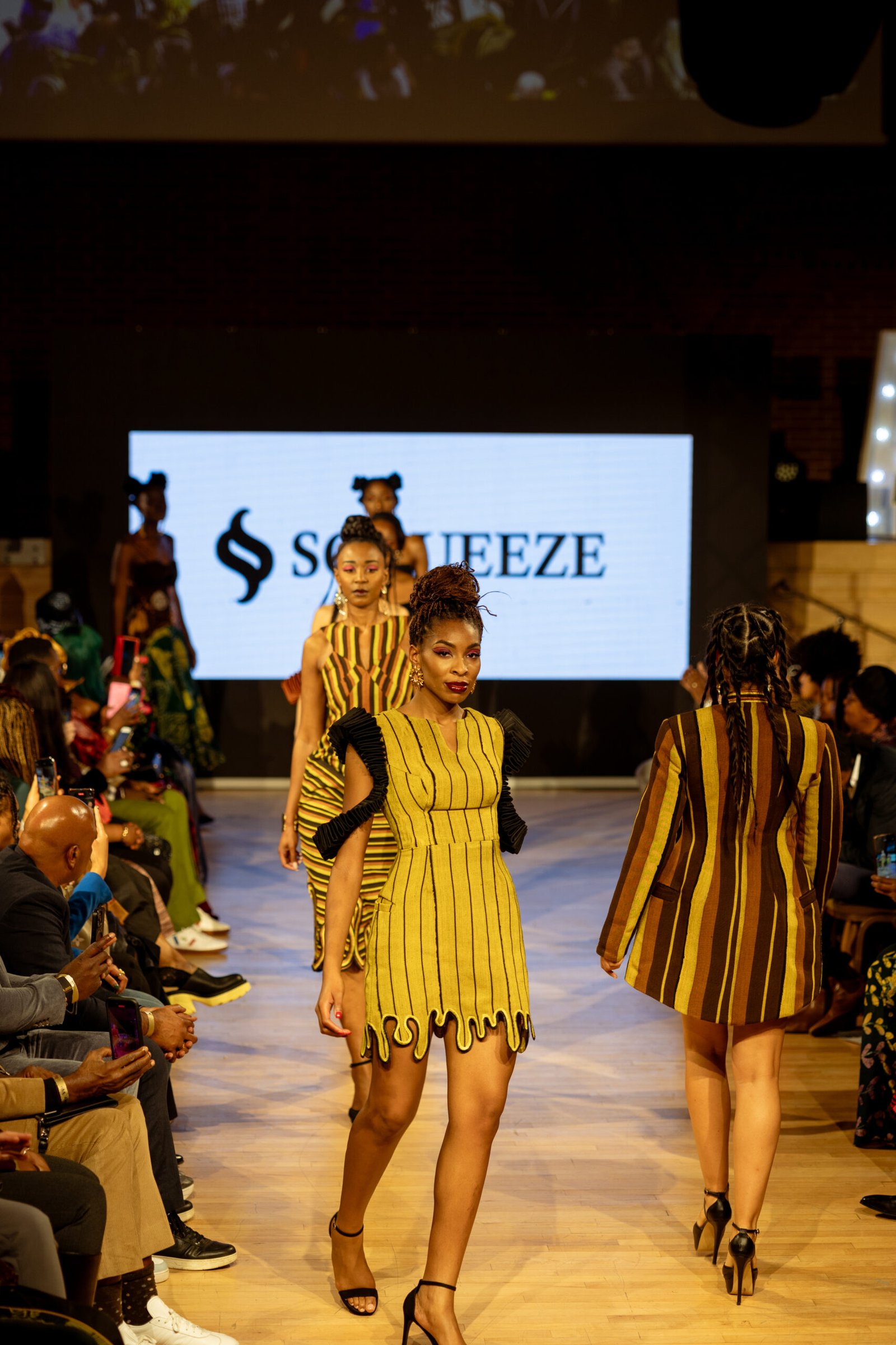 SheyeOladejo Wows At Africa Fashion Week London 2024